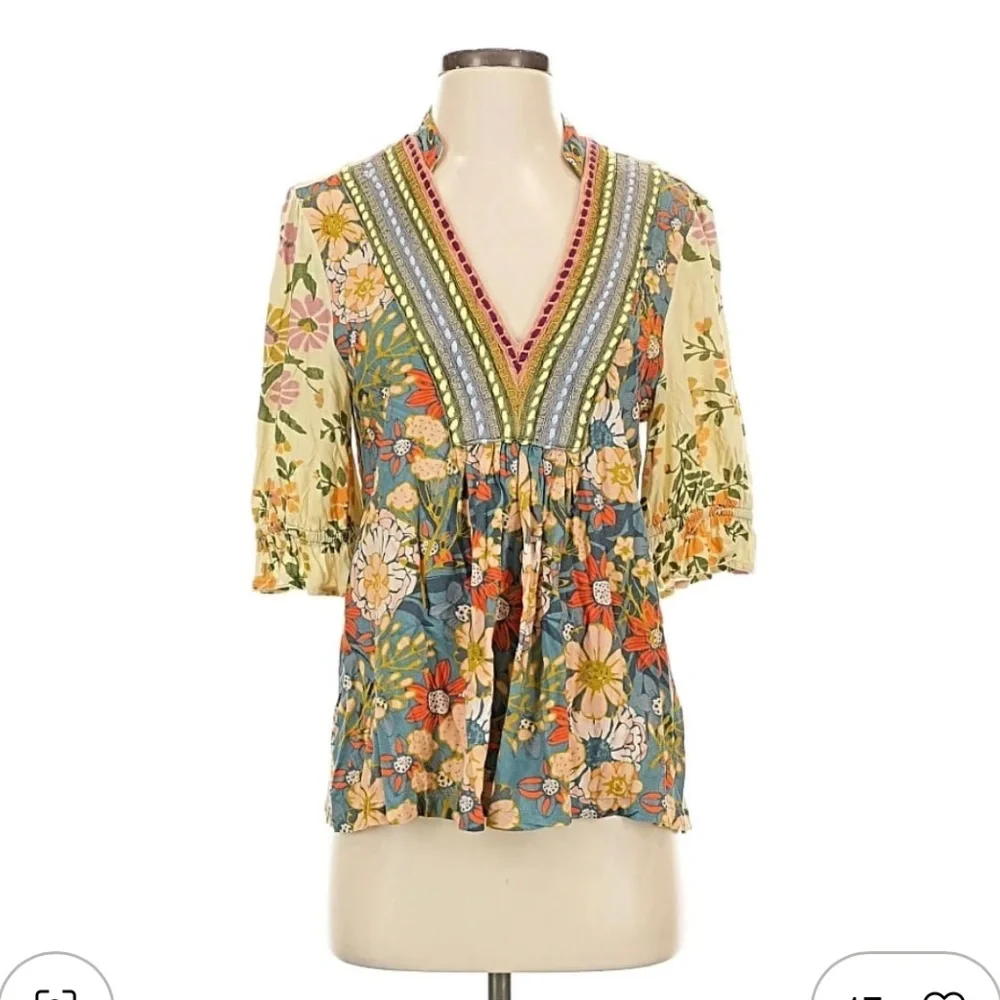 Anthropologie Blink London Top - Great Colors for early fall - Picture 7 of 7